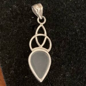 2” Sterling Selenium Celtic Knot Pendant